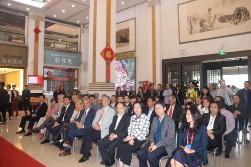 絲路傳情 筆墨生輝——第三屆中法文化論壇美術作品展暨現場書畫互動活動在西安亮寶樓開幕